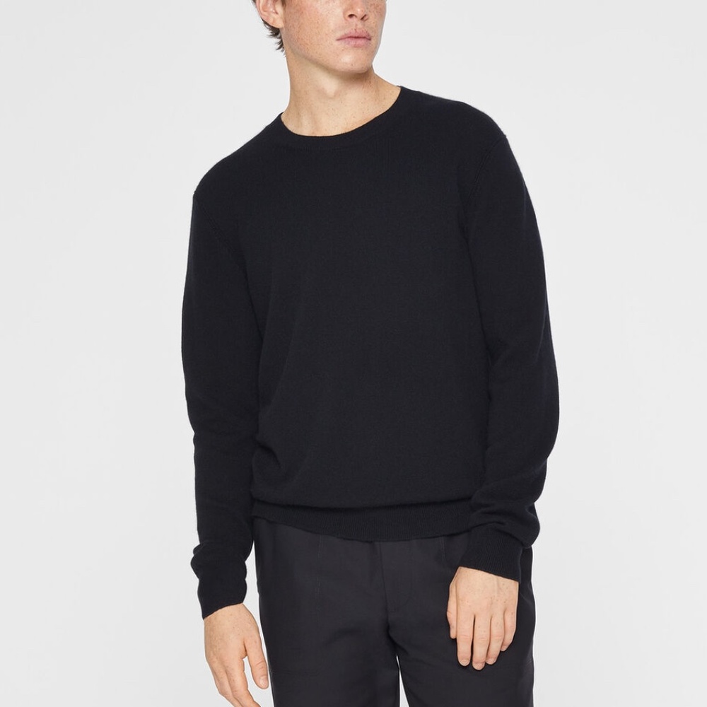 Core Cashmere Crewneck Sweater - New With Tags - NEVER WORN - Black